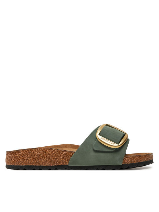 Birkenstock Šlepetės Birkenstock Madrid Big Buckle Lenb 1028553 Žalia