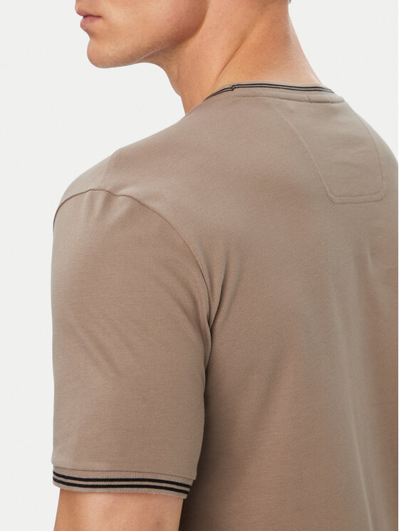 BOSS BOSS Camiseta Taul 50521245 Beige oscuro Regular Fit