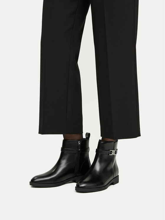 Nine West Polokozačky Nine West CEO-NADIM-01 Černá