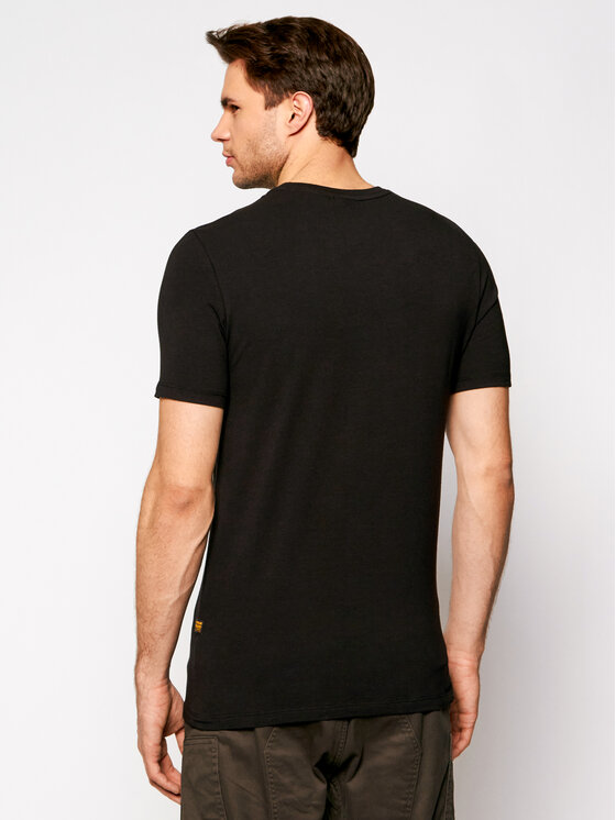 G-STAR G-Star Raw T-shirt Base D19070-C723-6484 Nero Slim Fit