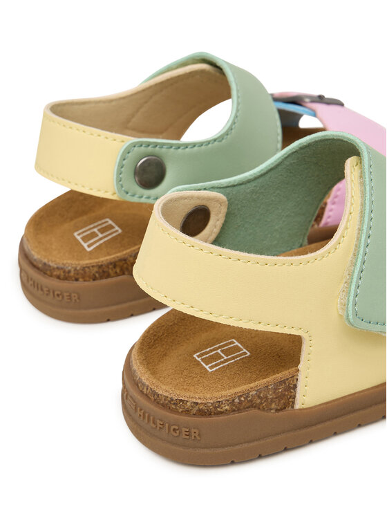 Tommy Hilfiger Sandale Tommy Hilfiger T3A2-34307-0326 M Colorat