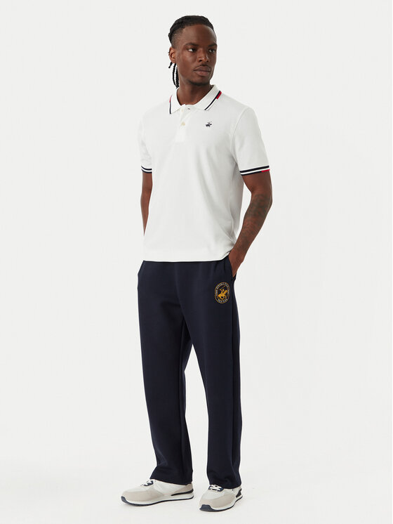 Beverly Hills Polo Club Beverly Hills Polo Club Polo P-SS26M-P2525 Blanco Regular Fit