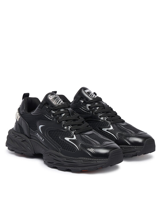 Plein Sport Sneakersy Plein Sport Pulse X FAFS USC1044 STE003N Czarny