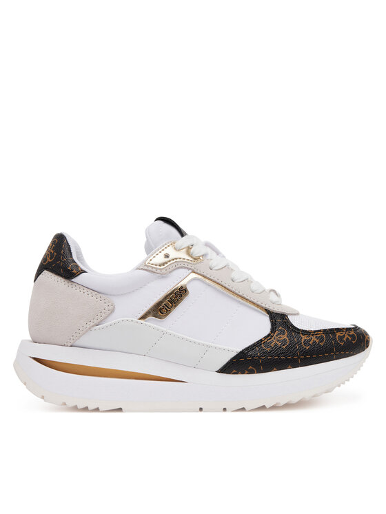 Guess Sneakersy Guess FLPEG3 FAL12 Biela