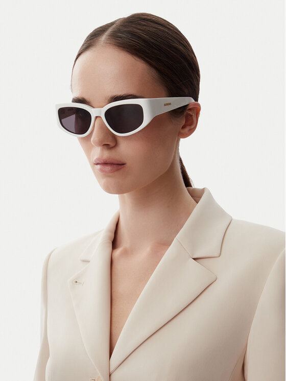 JACQUEMUS Сонцезахисні окуляри JACQUEMUS JAC5C2SUN Білий