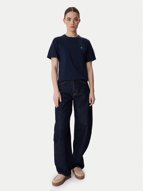 Weekend Max Mara Weekend Max Mara Camiseta Venaco 2615971031 Azul marino Relaxed Fit