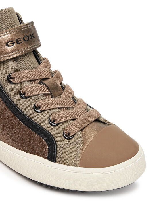 Geox Sneakersy Geox J Kalispera J944GM 0NFGN C0533 S Hnědá