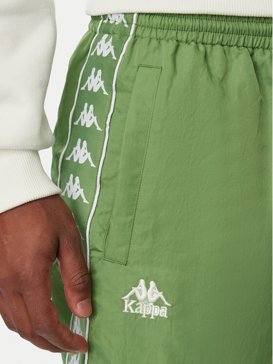 Kappa Kappa Spodnji del trenirke Orfeo 36235NW Zelena Comfort Fit