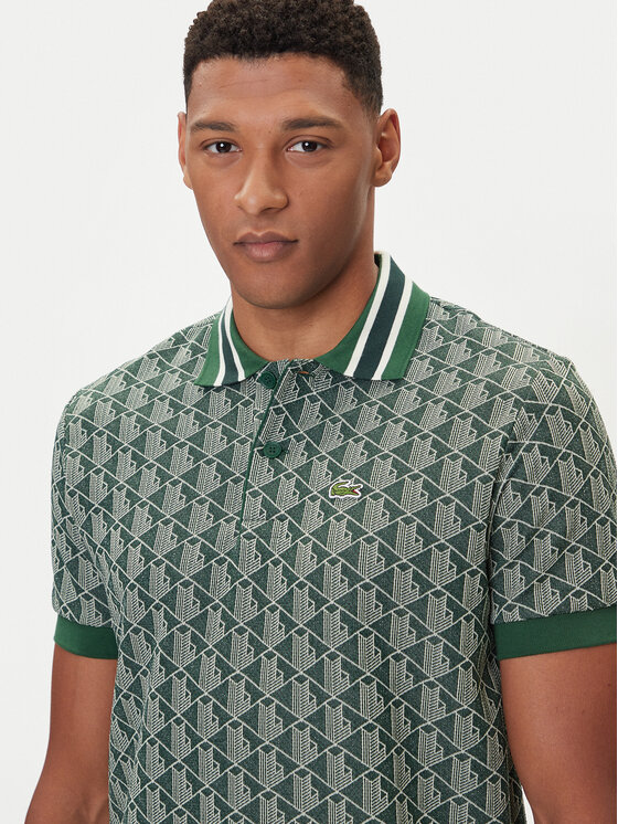 Lacoste Lacoste Polo DH1417 Verde Regular Fit