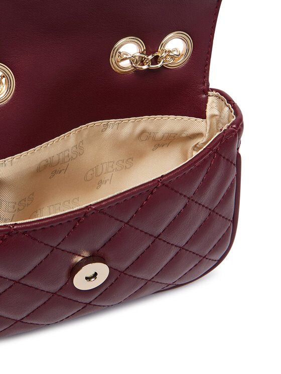 Guess Ročna torba Guess J5YZ17 WGT10 Bordo rdeča