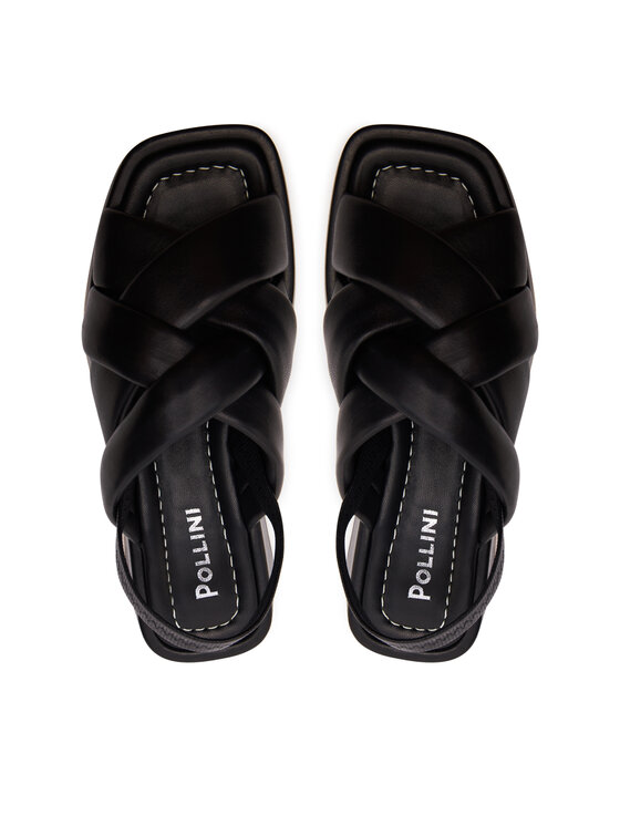 Pollini Босоніжки Pollini SA16266I1ITE0000 Чорний