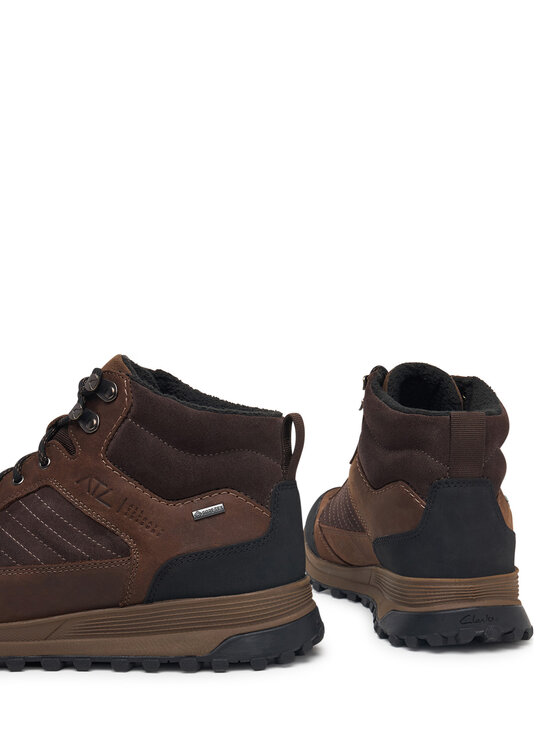 Clarks Trzewiki Clarks ATL TrekHi GTX GORE-TEX 26184482 Brązowy