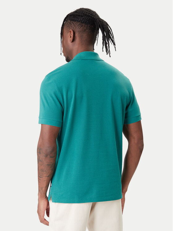 BOSS BOSS Polo Pallas 50468362 Verde Regular Fit