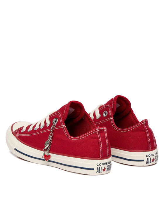 Converse Кеди Converse Chuck Taylor All Star Hearts A19057C Червоний