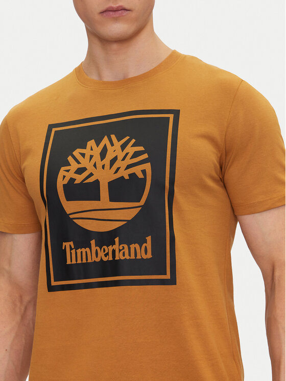 Timberland Timberland Футболка TB0A5WQQ Бежевий Regular Fit