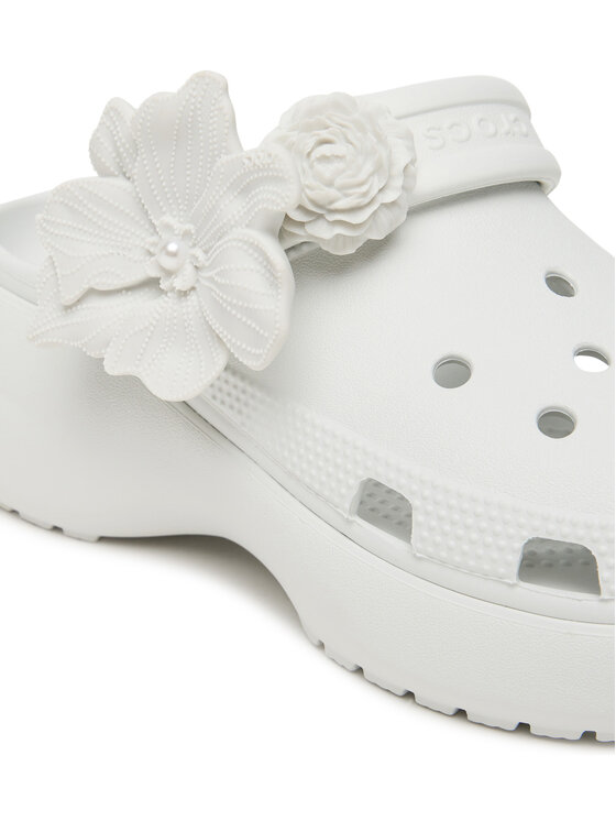 Crocs Шльопанці Crocs Classic Bouquet Platform Clog 211292 Білий