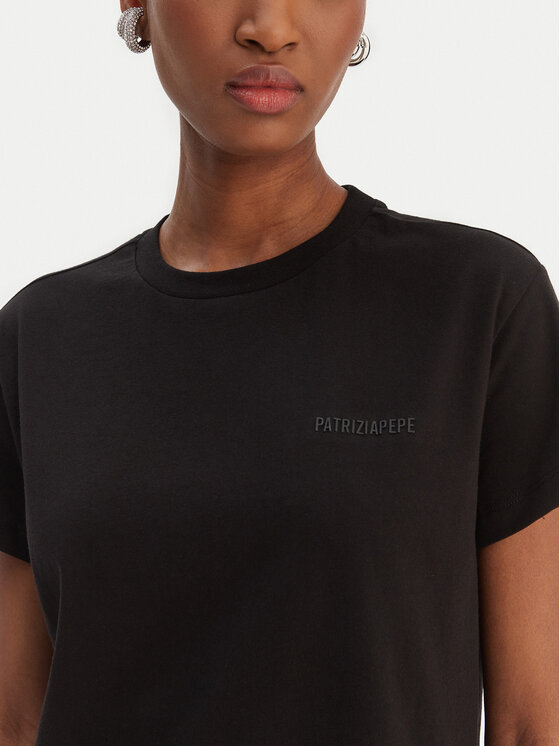 Patrizia Pepe Patrizia Pepe Camiseta 8M1543/J111-K103 Negro Regular Fit
