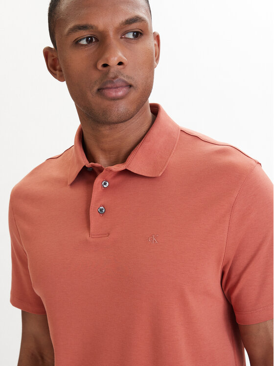 Calvin Klein Calvin Klein Polo LV04LB276G Naranja Regular Fit
