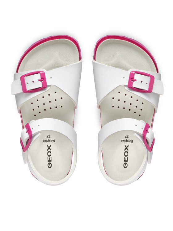 Geox Sandály Geox J Adriel J558MI 000BC C0563 M Bílá