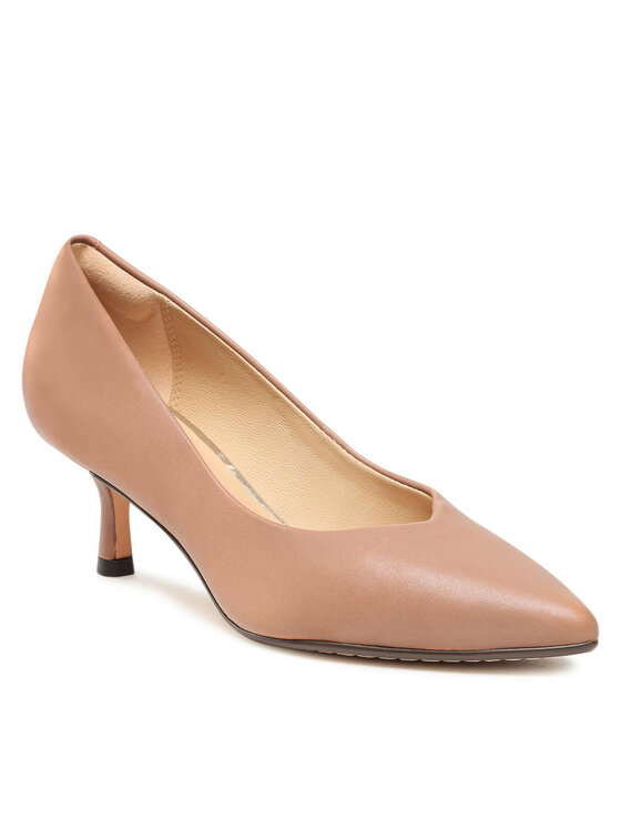 Clarks Körömcipők Clarks Violet55 Court 261613144 Barna