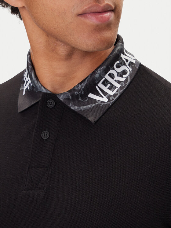 Versace Jeans Couture Versace Jeans Couture Polo 79GAGT03 CJ01T Negro Regular Fit