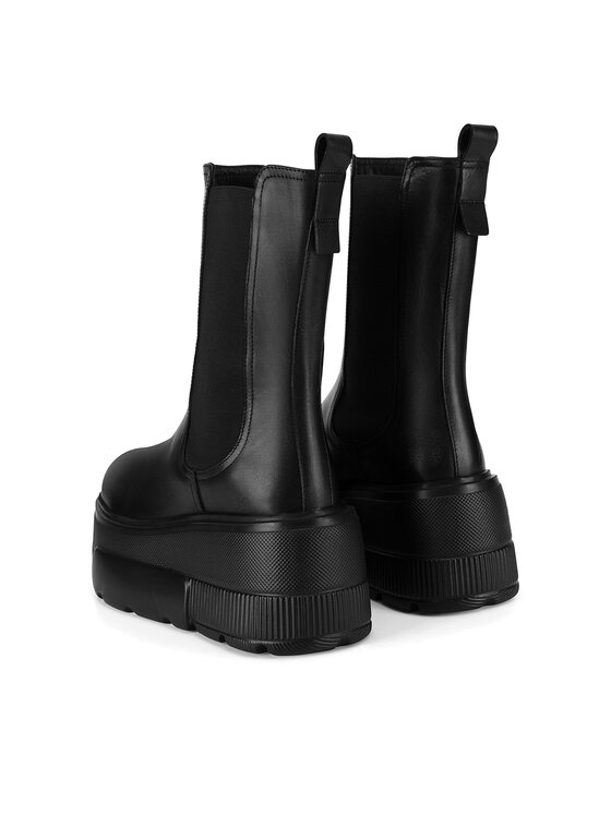 Badura Jātnieku stila puszābaki Badura CASI-01W4-004 Melns
