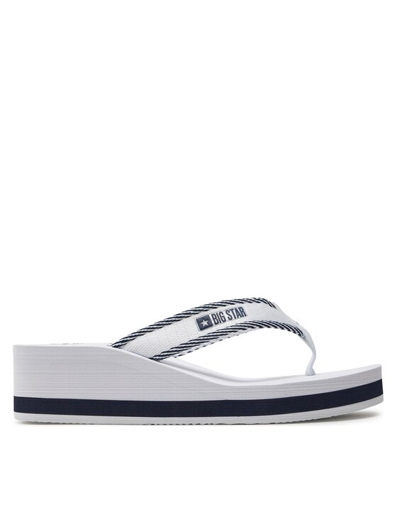 Big Star Shoes Japonki Big Star Shoes NN274A726 Biały