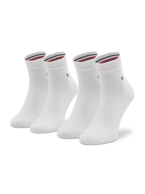 Tommy Hilfiger Kratke nogavice Tommy Hilfiger 342025001 Bela
