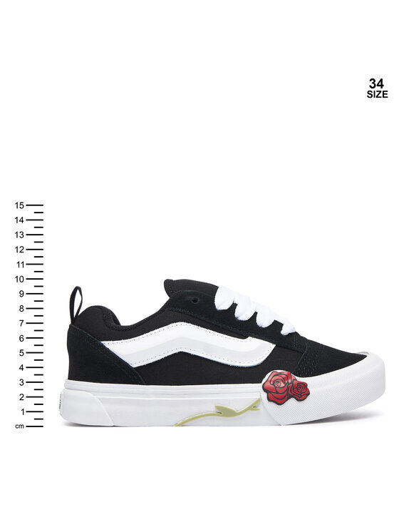 Vans Tenisice Vans Knu Skool Rose VN000Z9UBZW1 Crna