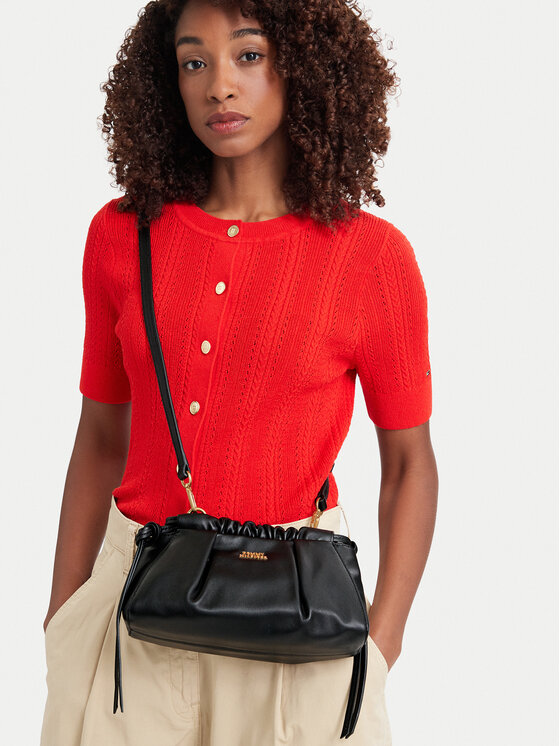 Tommy Hilfiger Rankinė Tommy Hilfiger AW0AW19221 Juoda