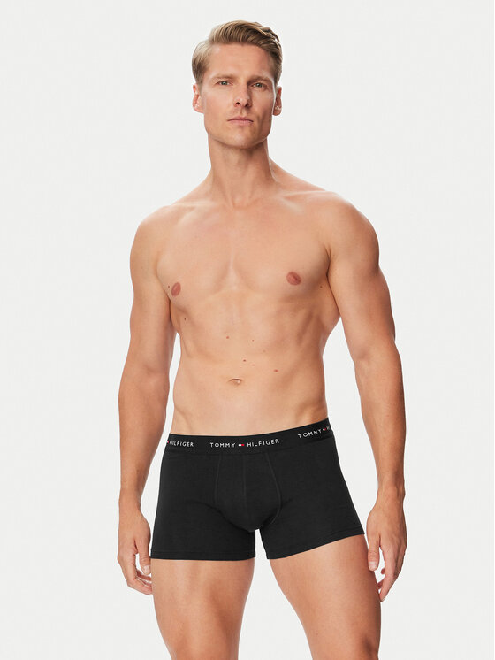 Tommy Hilfiger Tommy Hilfiger Conjunto de calzoncillos boxer UM0UM03890 Negro