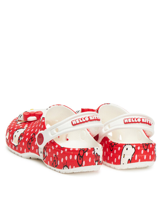 Crocs Šlepetės Crocs Hello Kitty Red Classic Clog K 210576 Spalvota