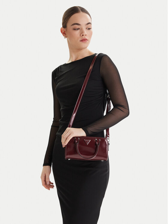 Guess Сумка Guess Arnela Mini HWNY94 96740 Бордовий