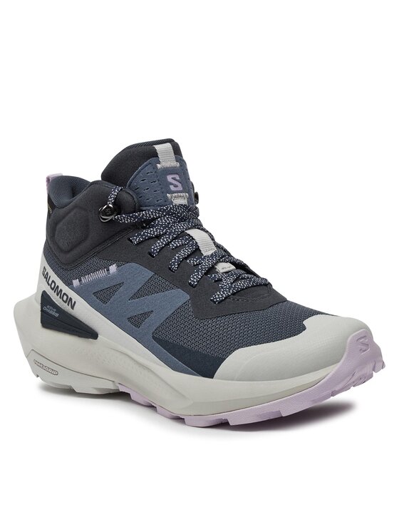 Salomon Pārgājienu apavi Salomon Elixir Activ Mid Gore-Tex L47457400 Pelēks