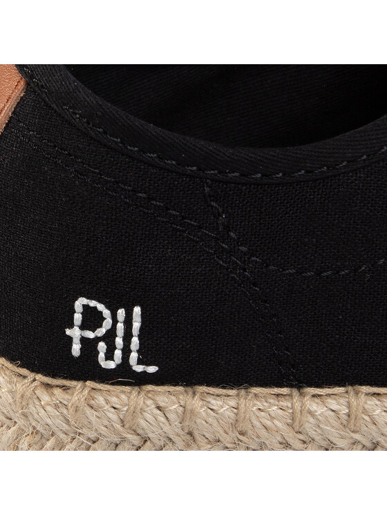 Pepe Jeans Espadrile Pepe Jeans Touris Lamu Linen PMS10286 Negru
