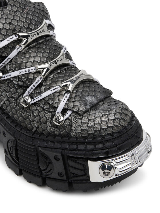 NEW ROCK Sneakersy NEW ROCK M-106WALLC40 Sivá