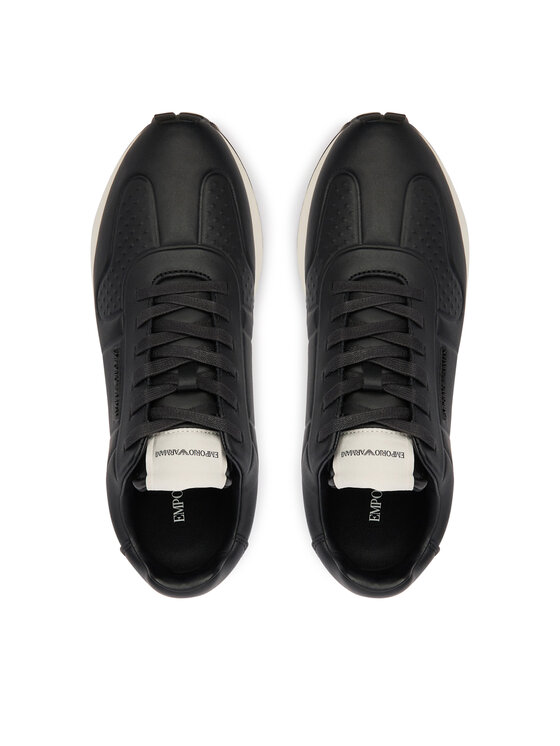 Emporio Armani Снікерcи Emporio Armani EM003740 AF19726 MC005 Чорний