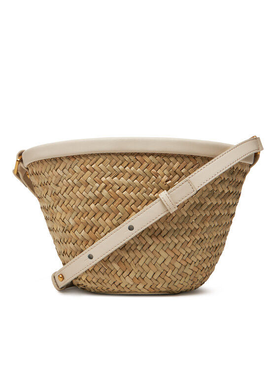 PINKO Ročna torba PINKO Love Summer Bucket PE 25 PLTT 103325 A1RL Bež