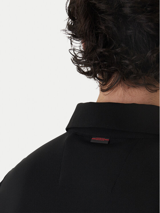 Guess Guess Polo M6RP02 KD202 Negro Slim Fit