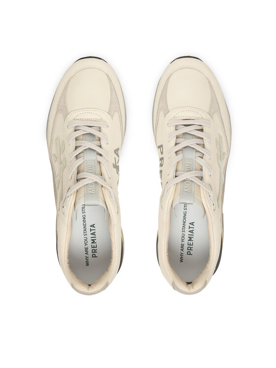 Premiata Сникърси Premiata Moerun Var 7872 Бял
