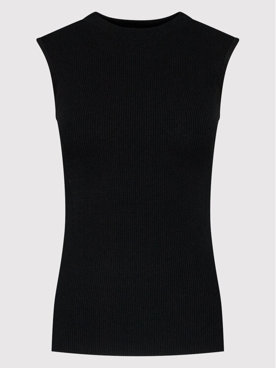 BOSS Boss Топ Feskies 50473237 Чорний Slim Fit