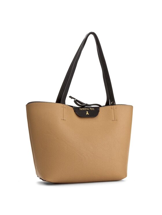 Patrizia Pepe Táska Patrizia Pepe 2V5452/AV63-F1AR Black/Clear Beige
