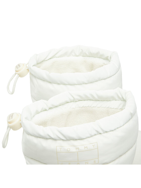 Tommy Jeans Cizme de zăpadă Tommy Jeans Tjw Winter EN0EN02252 Alb