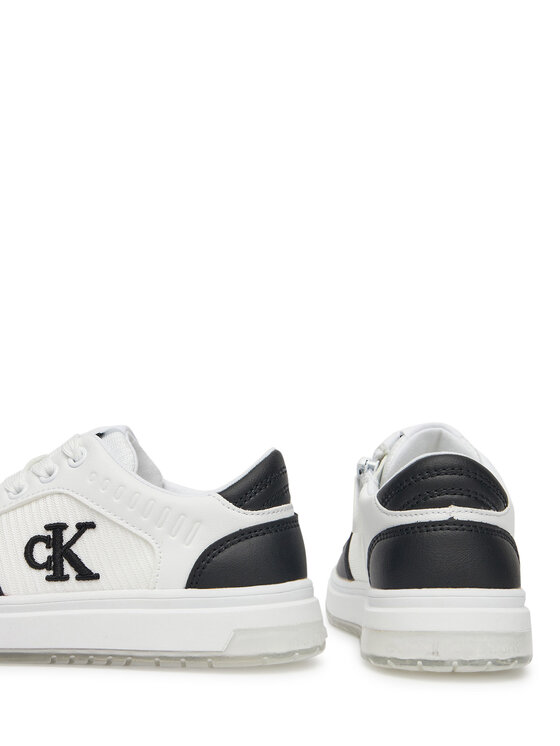 Calvin Klein Jeans Laisvalaikio batai Calvin Klein Jeans Low Cut Lace-Up Sneaker V3X9-82093-1697 M Balta