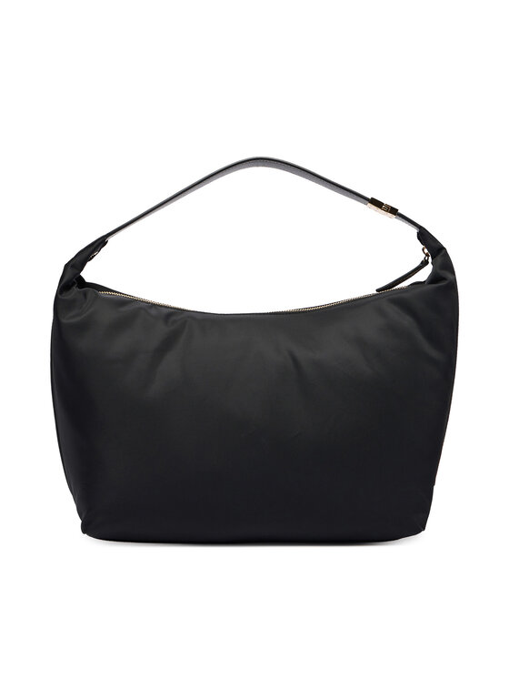 Tommy Hilfiger Bolso Tommy Hilfiger Th Go Hobo Nylon AW0AW18229 Negro