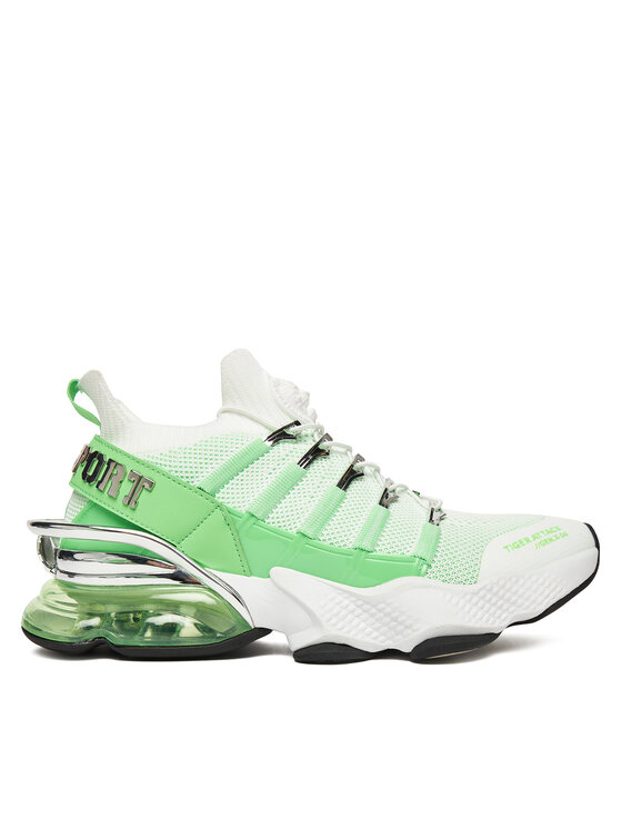 Plein Sport Sneakersy Plein Sport SAES USC0518 STE003N Biela