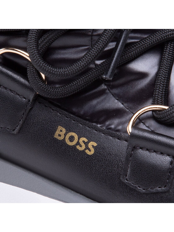 BOSS Īsie zābaki Boss Jonah 50481017 10245924 01 Melns