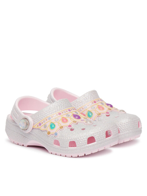 Crocs Nazouváky Crocs Toddler IAM Princess Clog 212516 Růžová