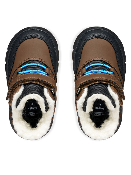 Geox Cizme Geox B Willaboom Boy B Abx B365BK 0ME22 C6238 M Maro închis