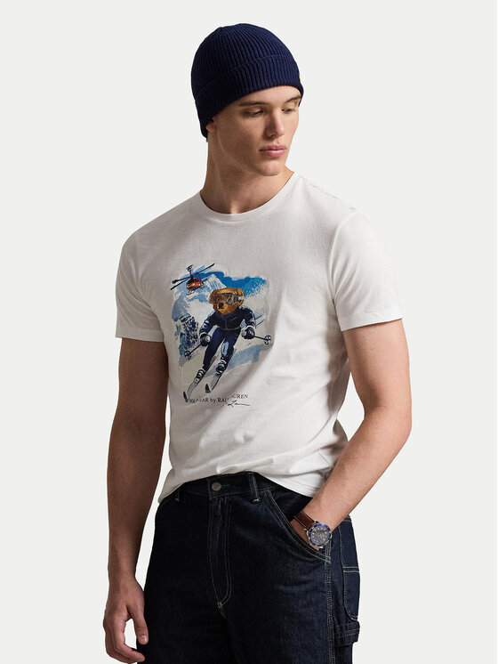 Polo Ralph Lauren Polo Ralph Lauren Camiseta 710P07343001 Blanco Regular Fit